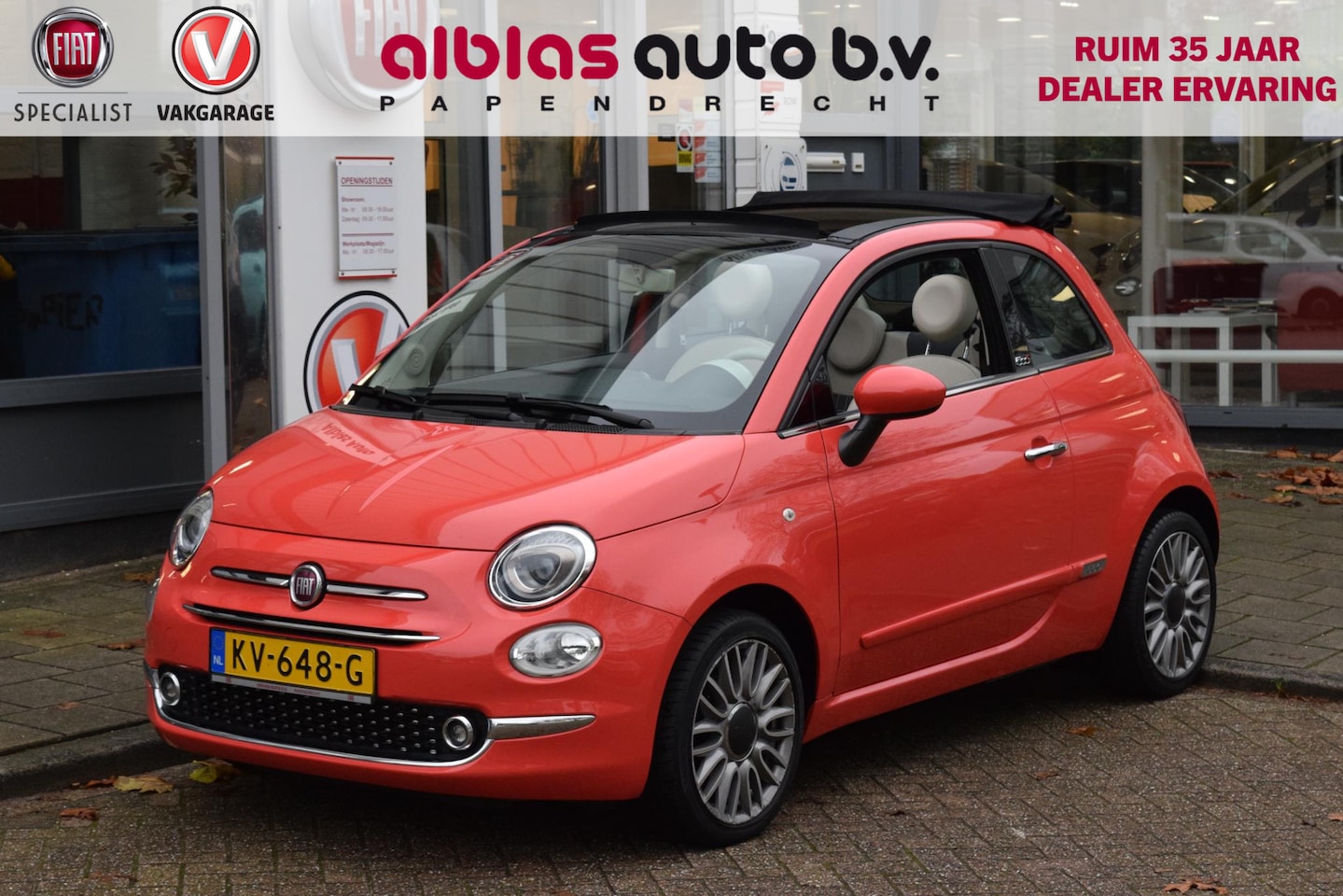 Fiat 500 C - 0.9 TwinAir Turbo Lounge 0.9 TwinAir Turbo Lounge - AutoWereld.nl