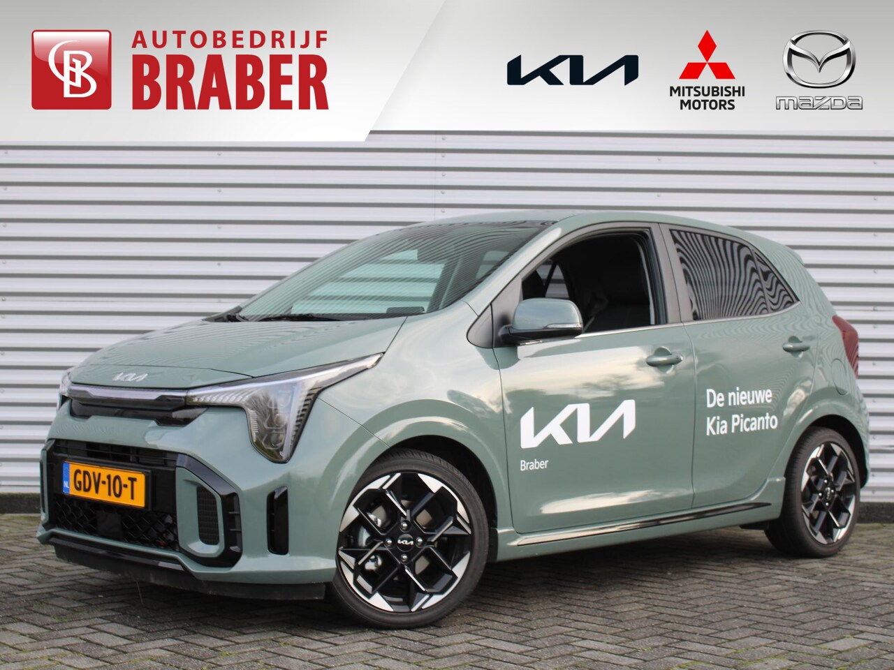 Kia Picanto - 1.0 DPI GT-Line | 16" LM | Airco | Navi | Cruise | Schuif/ kanteldak | Camera | - AutoWereld.nl