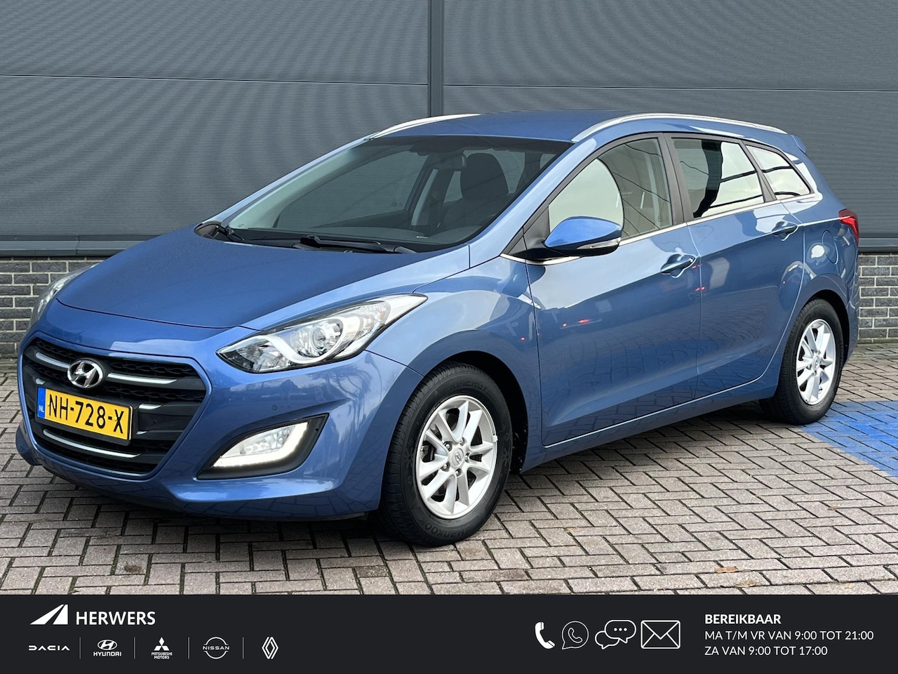 Hyundai i30 Wagon - 1.6 GDi Comfort / Trekhaak / Navigatie / Camera / Bluetooth / Climate control / Cruise con - AutoWereld.nl