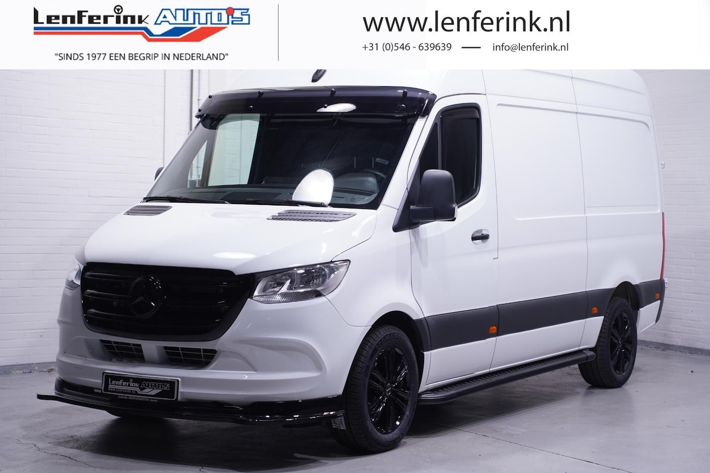 Mercedes-Benz Sprinter - 319 CDI V6 190 pk Black&White Edition Aut. L2H2 - AutoWereld.nl