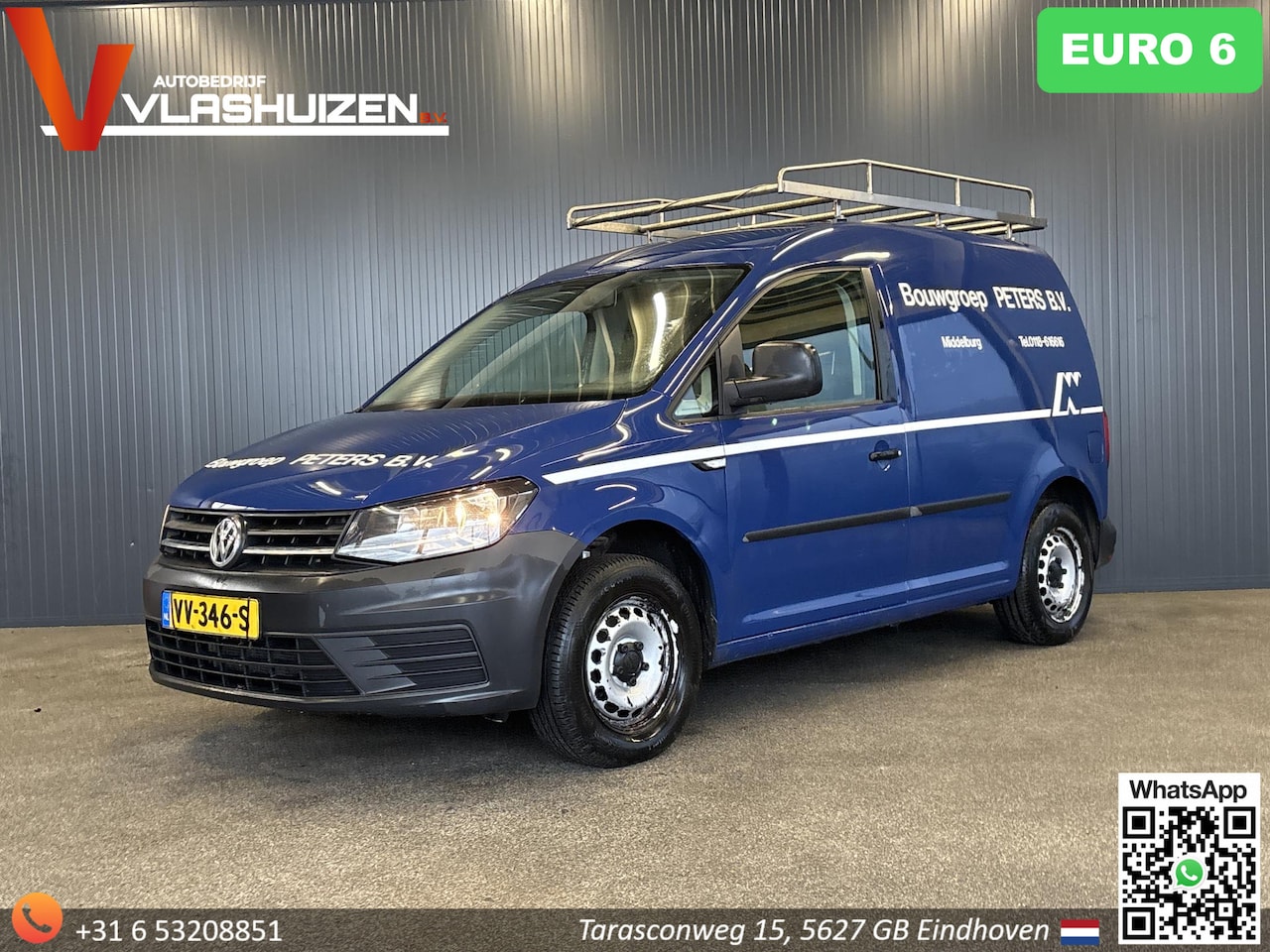 Volkswagen Caddy - 2.0 TDI L1H1 BMT Trendline | € 4.999 NETTO! | Euro 6 | Airco | Cruise | Navi | Imperial | - AutoWereld.nl