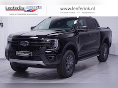 Ford Ranger - 2.0 TDCi 205 pk Wildtrack Aut. 2-Zits Navi, LED Leder Zwart, 360 Camera, Adapt. Cruise, 18