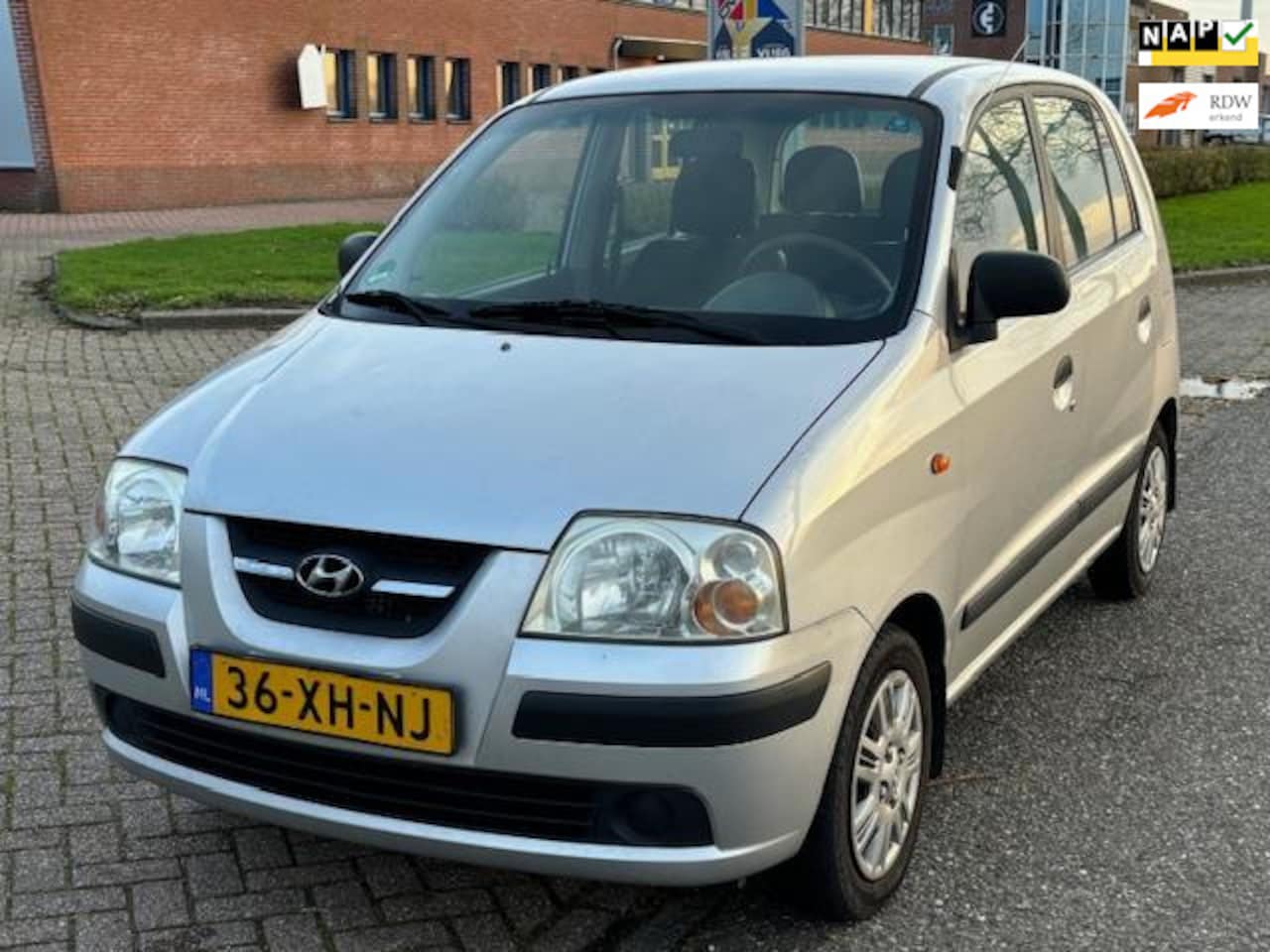 Hyundai Atos - 1.1i Active Young 5-Drs Stuurbekrachtiging Audio/CD Electric pakket ABS EBD Colorpakket De - AutoWereld.nl