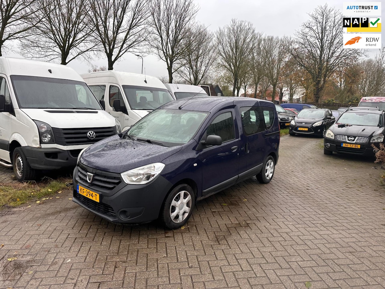 Dacia Dokker - 1.2 TCe Ambiance Ketting Gebroken.Airco.Airco.Distrubutie Gebroken - AutoWereld.nl