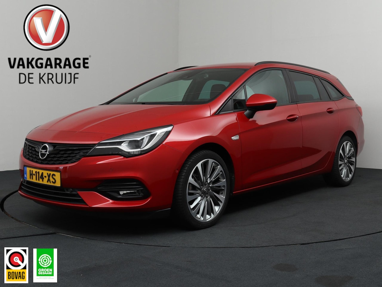 Opel Astra Sports Tourer - 1.4 Ultimate Automaat | Camera | Cruise | LED | Navi - AutoWereld.nl