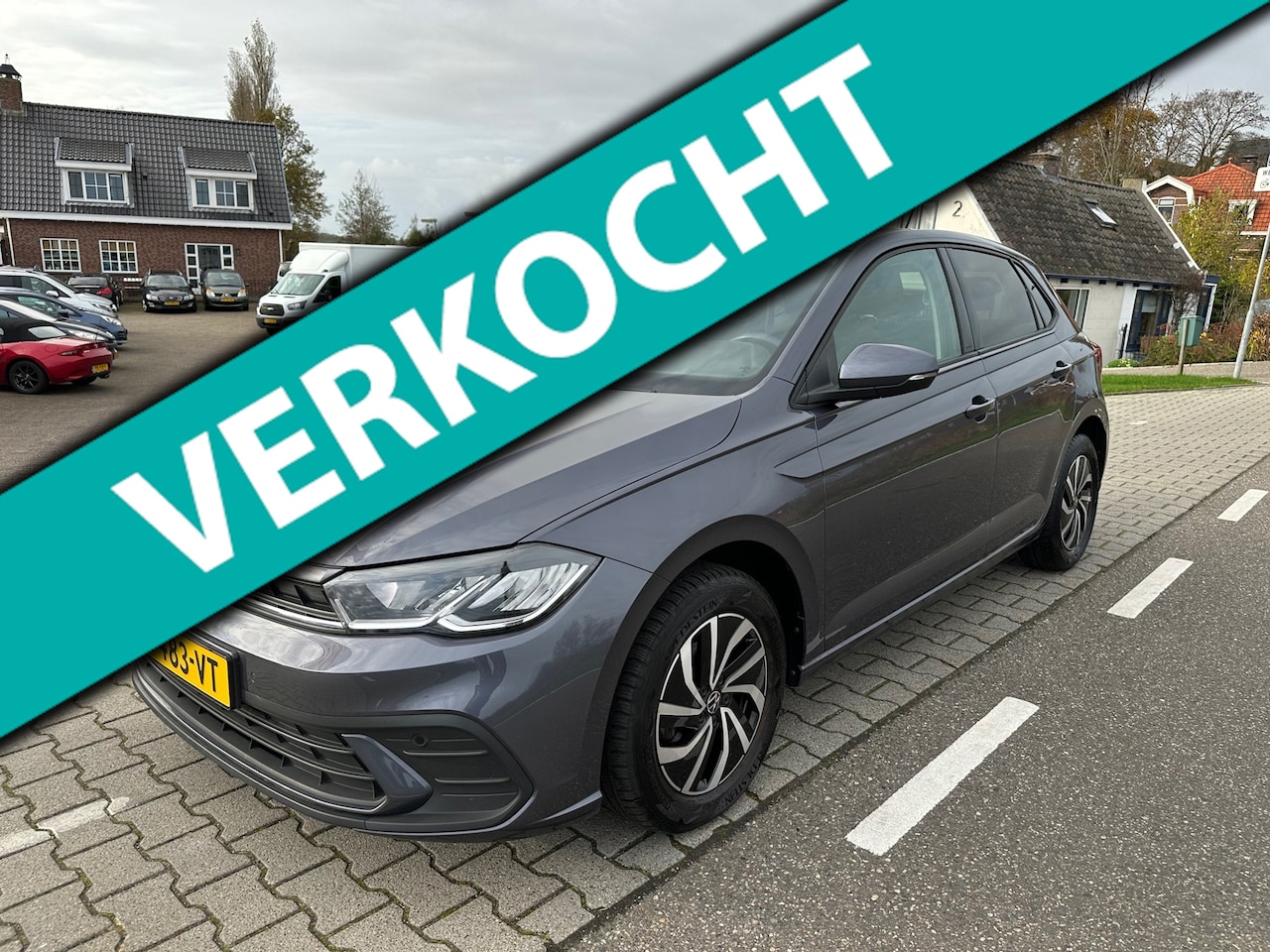 Volkswagen Polo - 1.0 TSI Life Carplay, Adaptive cruisecontrol, PDC, Bluetooth. - AutoWereld.nl