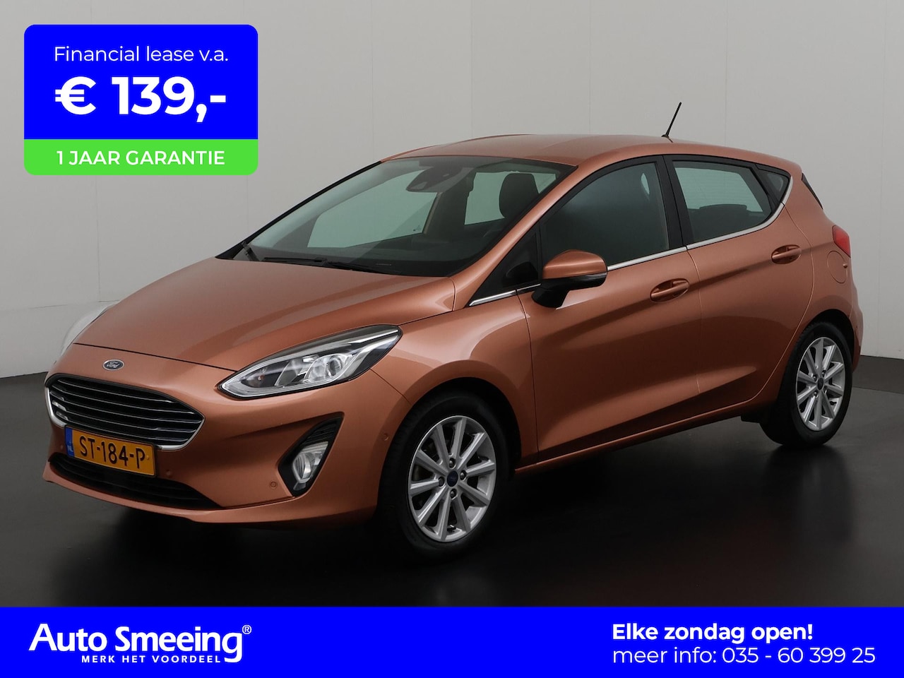 Ford Fiesta - 1.0 EcoBoost Titanium | Trekhaak | Apple Carplay | Zondag Open! - AutoWereld.nl