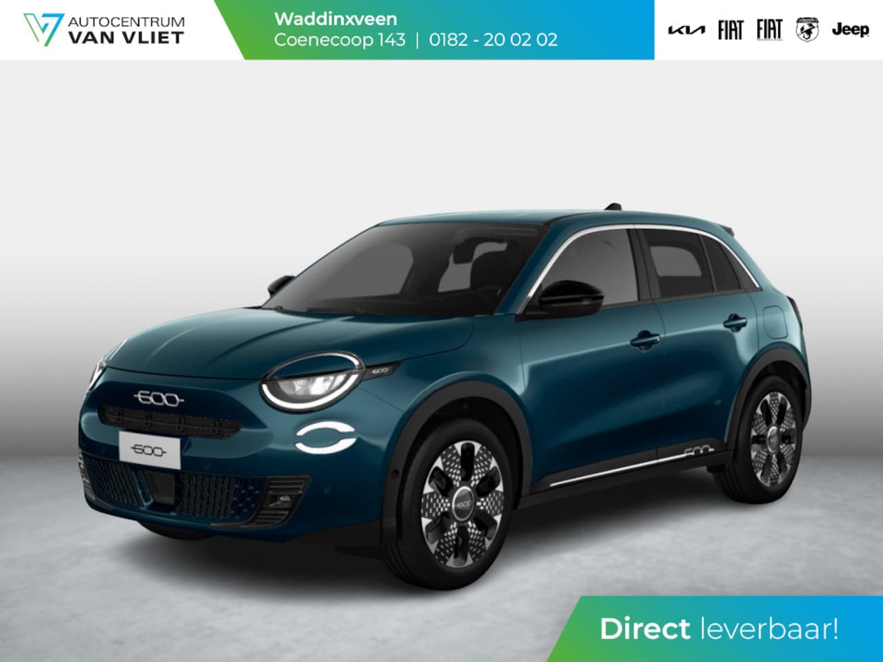 Fiat 600 - 1.2 Hybrid 100pk La Prima | Automaat | PDC | Adapt. Cruise | Clima | Apple Carplay | Stoel - AutoWereld.nl