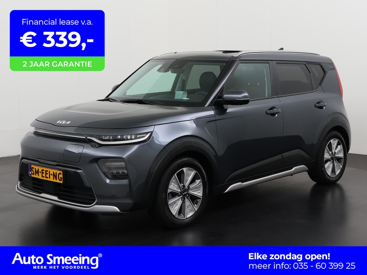 Kia e-Soul - ExecutiveLine 64 kWh | 24945 na subsidie | 3 Fasen | Schuifdak | Head Up | Leder | Zondag - AutoWereld.nl