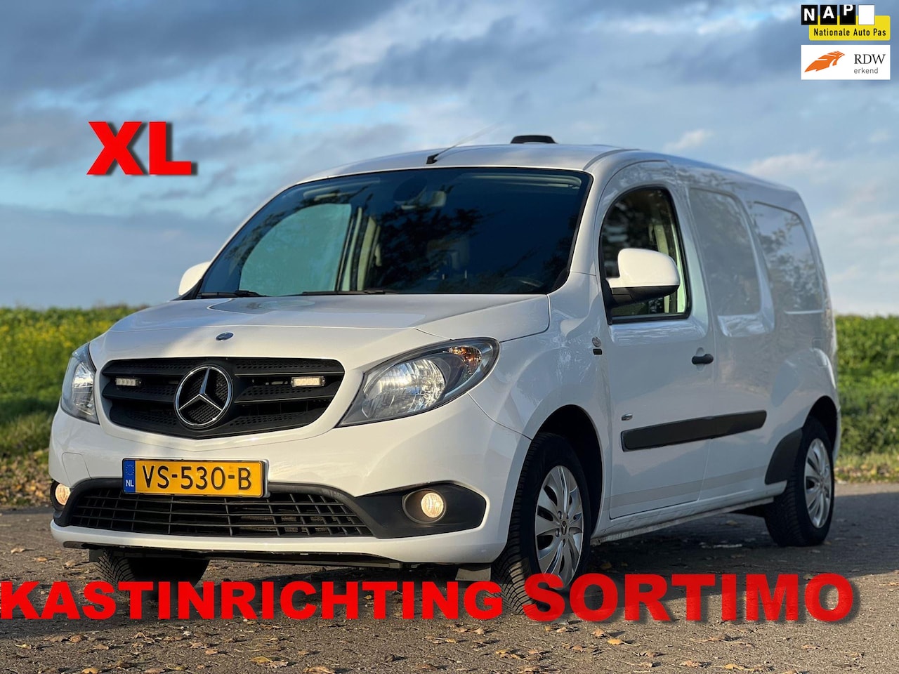 Mercedes-Benz Citan - 109 CDI BE Extra Lang//Sortimo - AutoWereld.nl