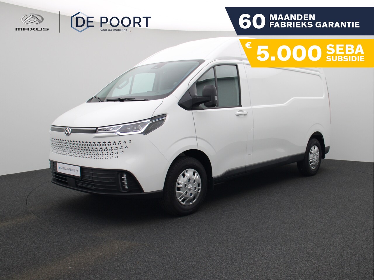 Maxus eDeliver7 - | L2H2 88kWh | Uit voorraad leverbaar | Tweede Schuifdeur | . - AutoWereld.nl