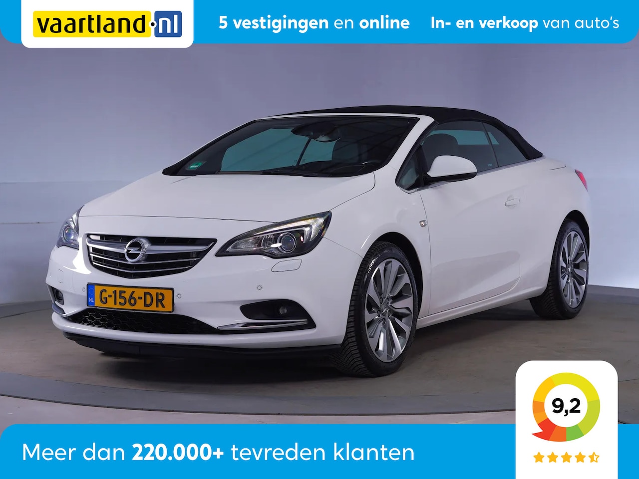 Opel Cascada - 1.4 T Innovation [ Leder Nav Stoelverwarming Nav ] - AutoWereld.nl