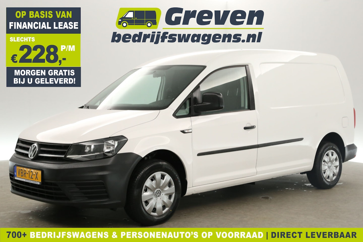 Volkswagen Caddy Maxi - 2.0 TDI L2H1 Airco Cruise Parkeersensoren Elektrpakket Schuifdeur - AutoWereld.nl