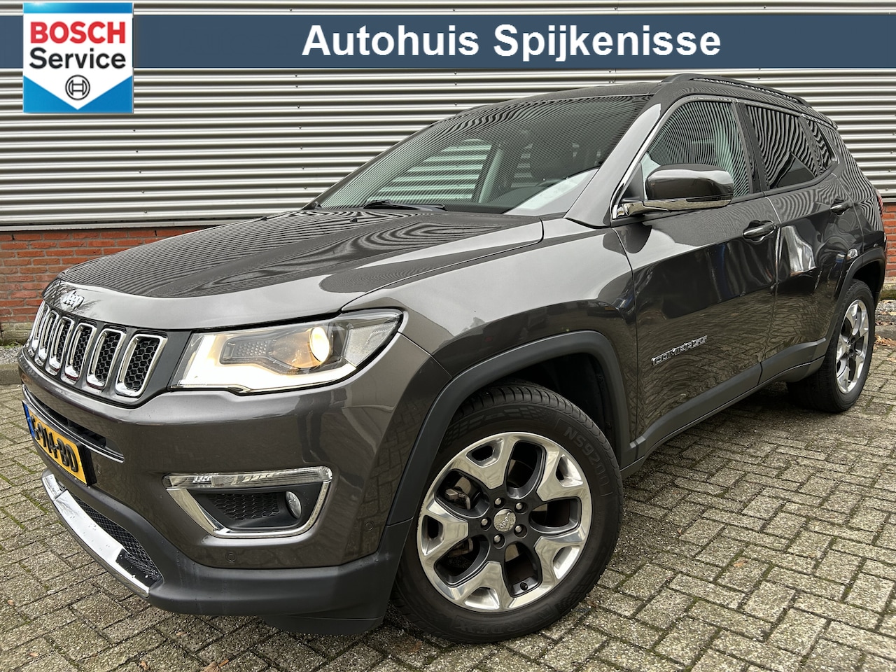 Jeep Compass - 1.4 MultiAir Limited | Nette auto | Leder | Navi | Camera | Keyless | Stoelverwarming - AutoWereld.nl