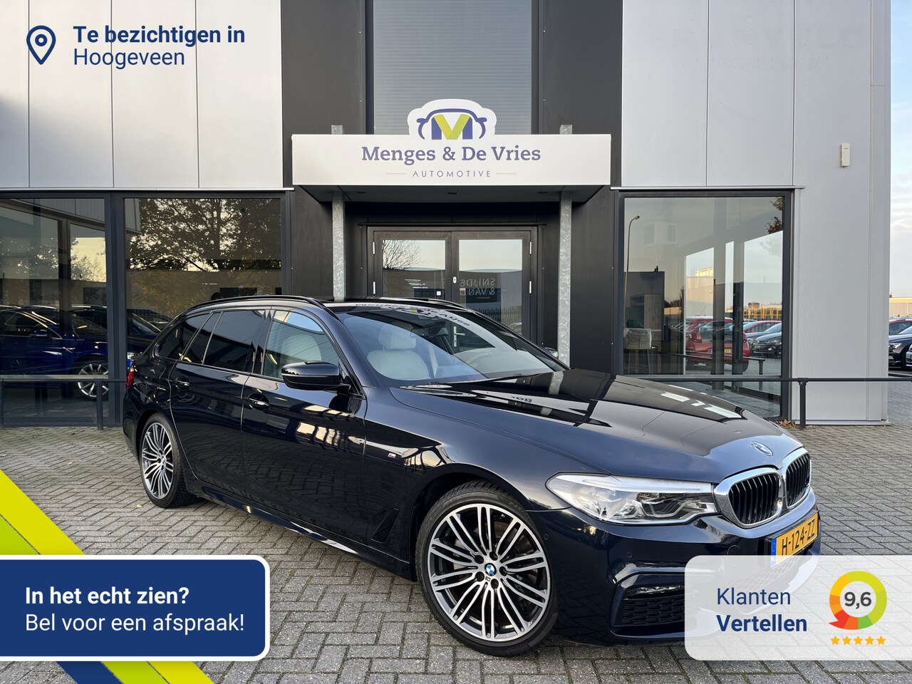 BMW 5-serie Touring - 520i High Executive Edition | NAP | Carplay | M sport | Panoramadak | Camera | Stoelkoelin - AutoWereld.nl