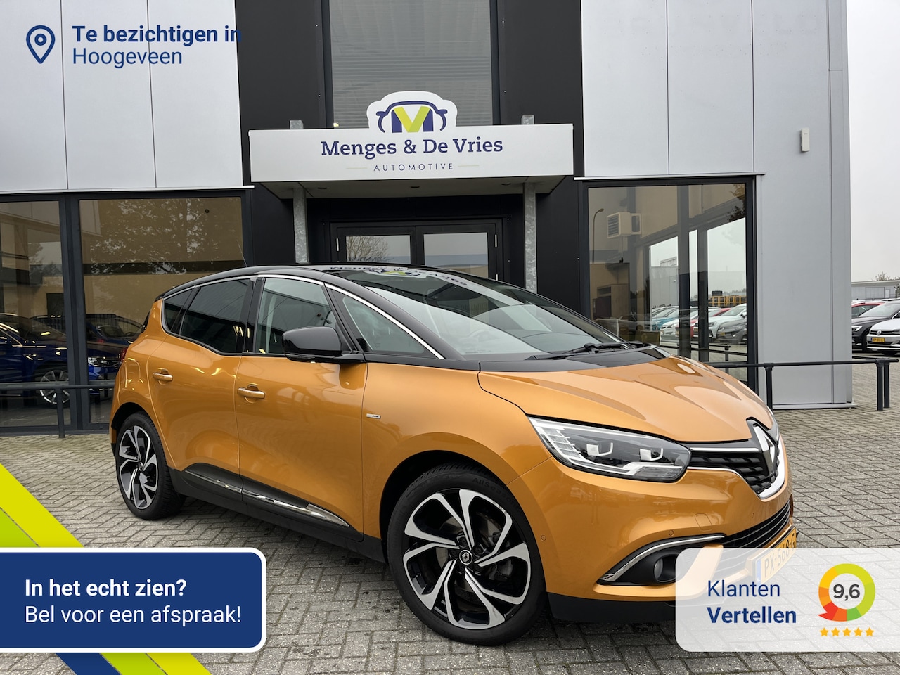 Renault Scénic - 1.2 TCe 130 PK Bose Airco ECC | LED | Panorama | Leer | Camera | Bose | Trekhaak |  20" ve - AutoWereld.nl