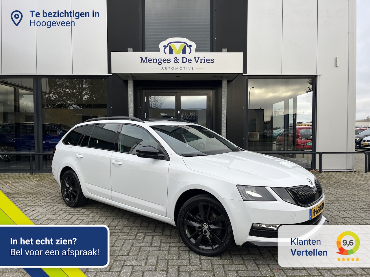 Skoda Octavia Combi - 1.5 TSI Greentech Sport Business Airco ECC | Panorama | Navigatie | Cruise Control | Trekh - AutoWereld.nl