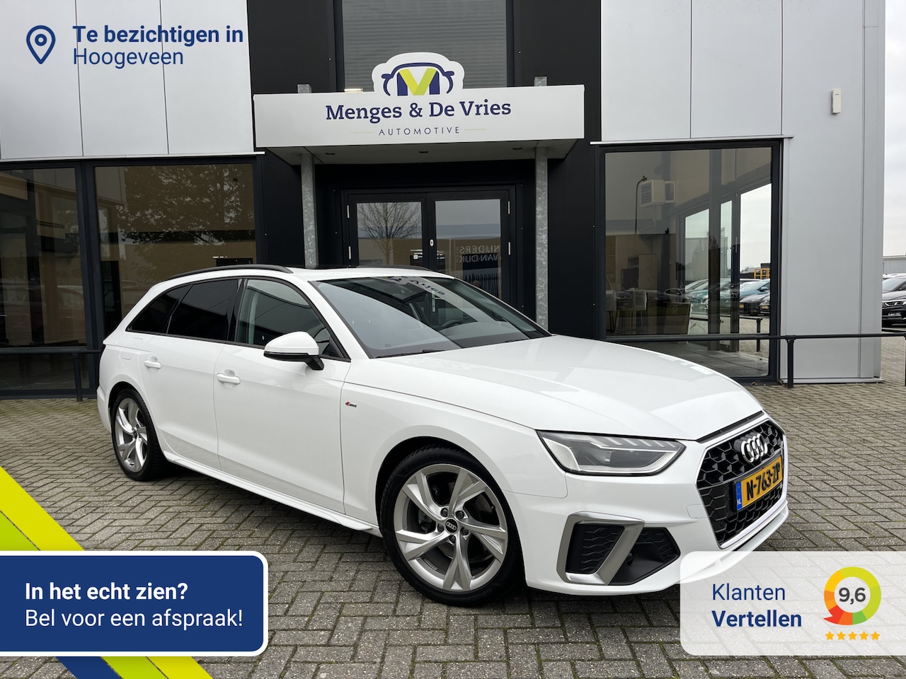 Audi A4 Avant - 35 TFSI S edition S Line | Airco ECC | Panorama | LED | Camera | Cruise Control | Apple Ca - AutoWereld.nl