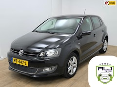 Volkswagen Polo - Occasion 1.2 TSI BlueMotion met cruisecontrol en luxe radio | Tweedehands polo in zwart me