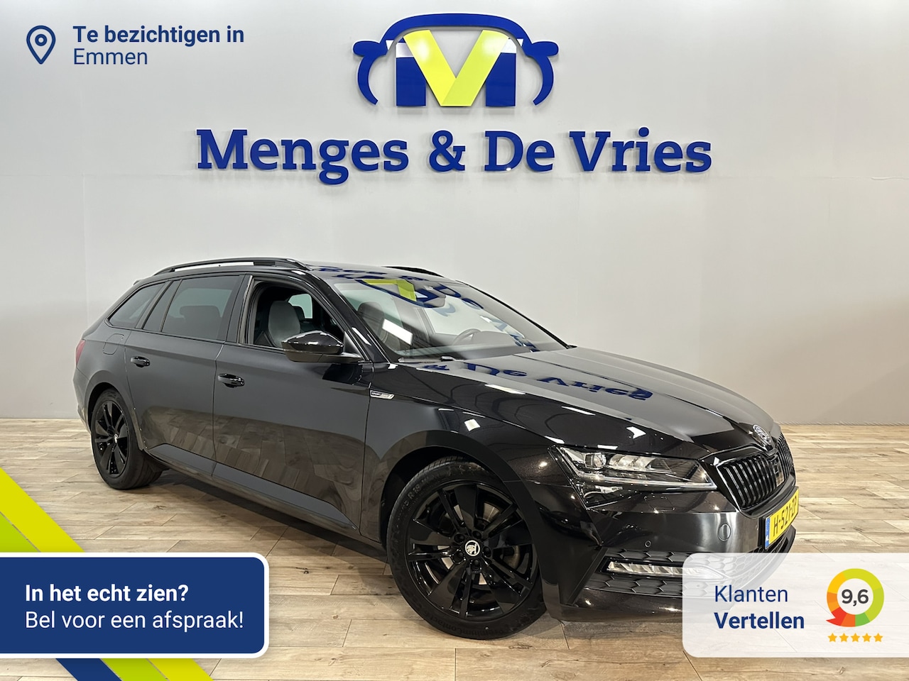 Skoda Superb Combi - 1.5 TSI ACT Sportline Business Virtual | Matrix LED | Panorama | Canton | Adaptive Cruise - AutoWereld.nl