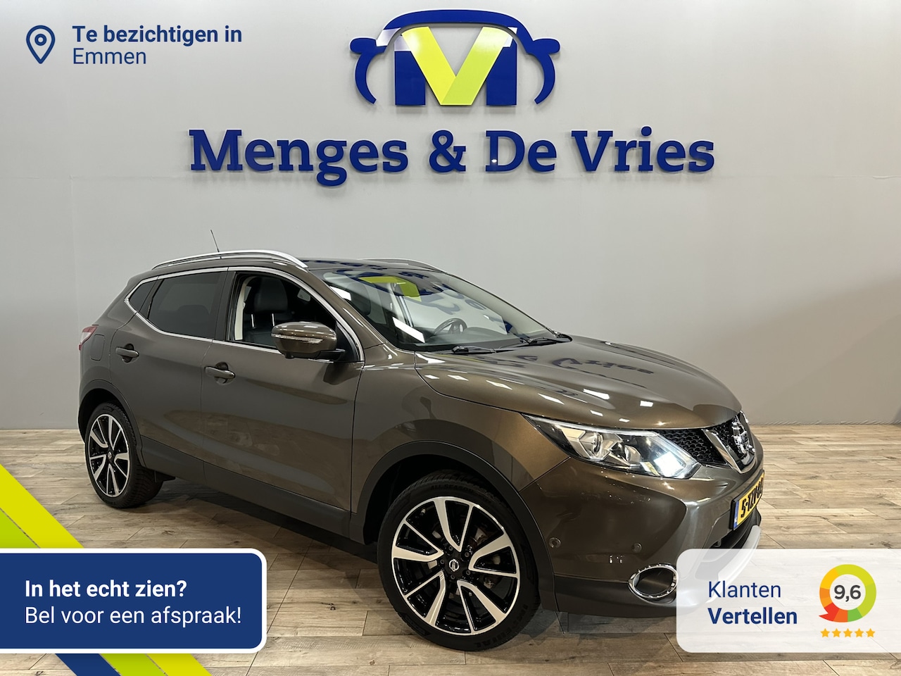 Nissan Qashqai - 1.2 Tekna Airco ECC | 360 Camera | Leer | Panorama | LED | Trekhaak | 19" Velgen | Navigat - AutoWereld.nl