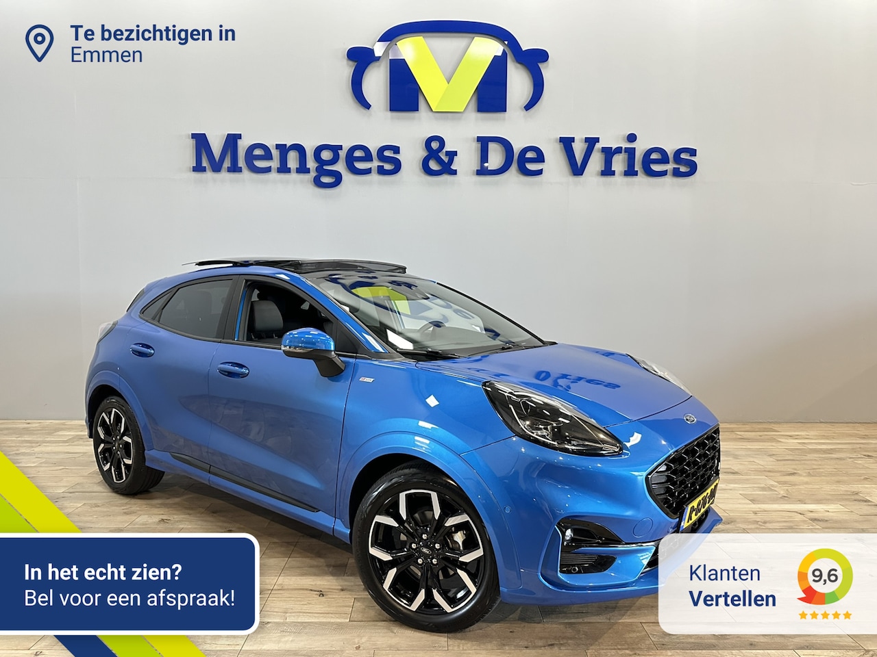 Ford Puma - 1.0 EcoBoost 155 PK Hybrid ST-Line X Airco ECC | LED | Panorama | B&O | Trekhaak | Camera - AutoWereld.nl