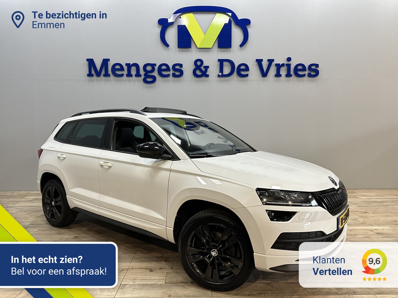 Skoda Karoq - 1.5 TSI ACT Sportline Business Airco ECC | Virtual | LED | Panorama | Canton | Trekhaak | - AutoWereld.nl