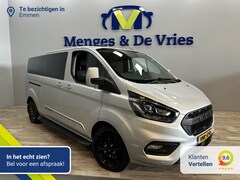 Ford Transit Custom - 320 2.0 TDCI L2H1 Platinum Edition DC Excl BTW | Automaat | 2x Schuifdeur | Xenon | Leer |