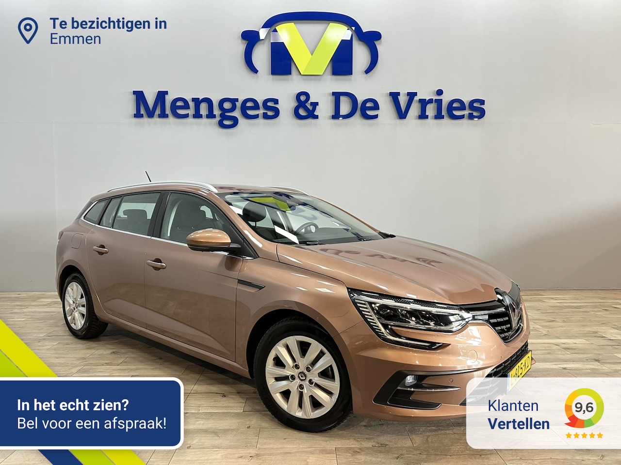 Renault Mégane Estate - 1.3 TCe Business Zen Airco ECC | LED | Trekhaak | Camera | Navigatie | Cruise Control | Ap - AutoWereld.nl