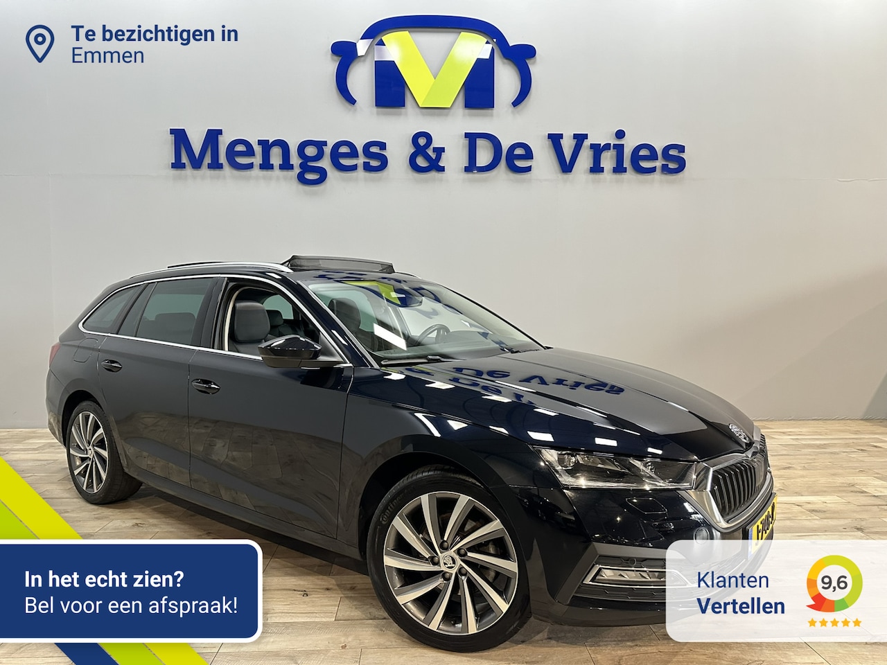 Skoda Octavia Combi - 1.5 TSI First Edition Airco ECC | Panorama | Adaptive Cruise | Virtual | Trekhaak | Half l - AutoWereld.nl