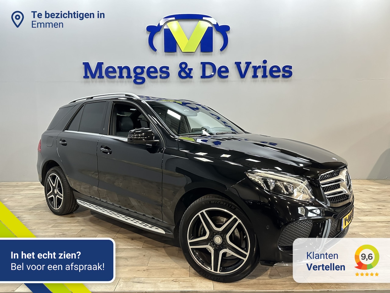 Mercedes-Benz GLE-Klasse - 350 D 4MATIC Grijs Kent. | AMG Line | Adaptive Cruise | 360Camera | LED | Schuif/kanteldak - AutoWereld.nl