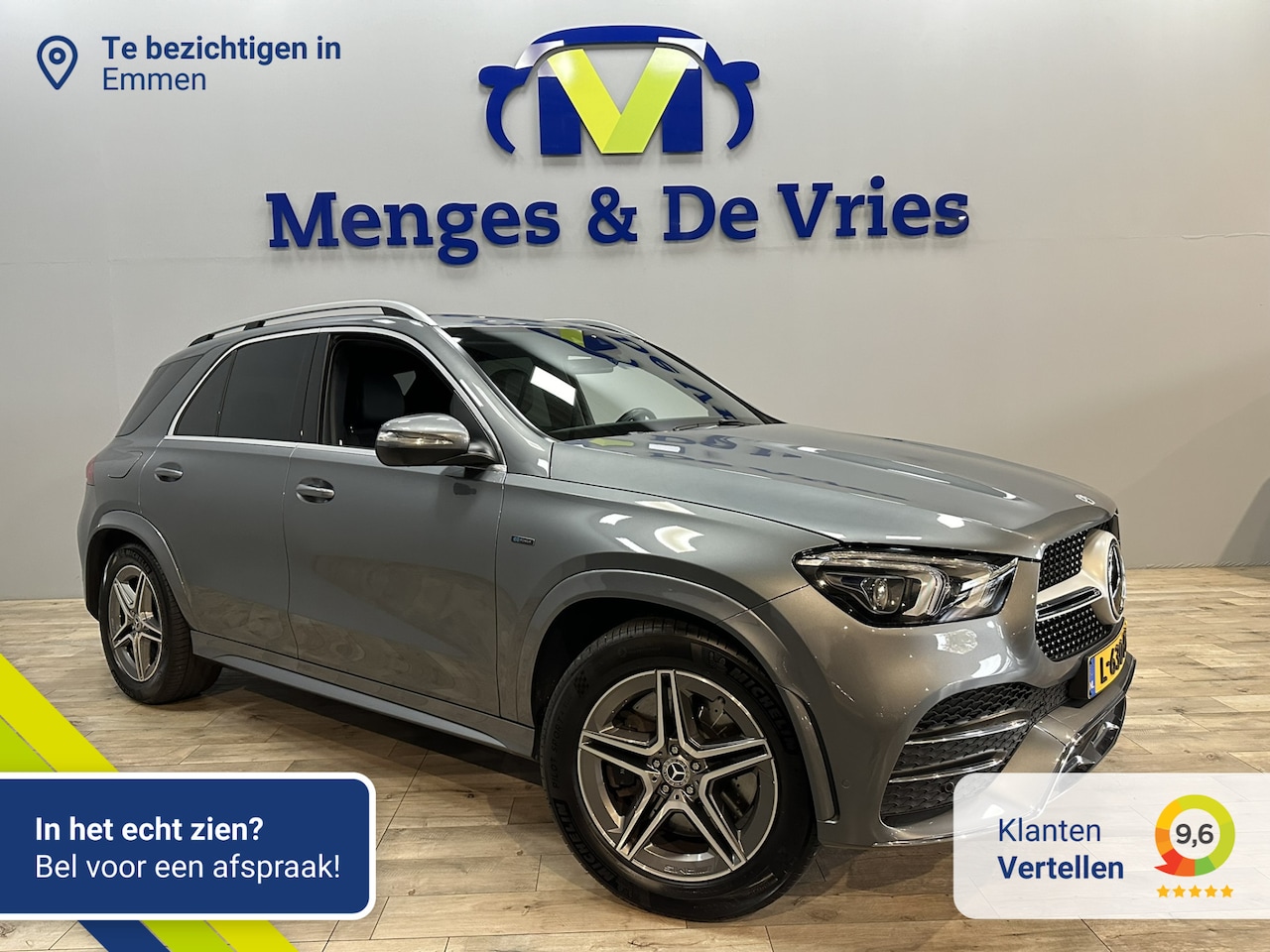 Mercedes-Benz GLE-Klasse - 350 e Hybrid 4MATIC Premium AMG line | Adaptive Cruise | Luchtverig | Wide Screen | LED | - AutoWereld.nl