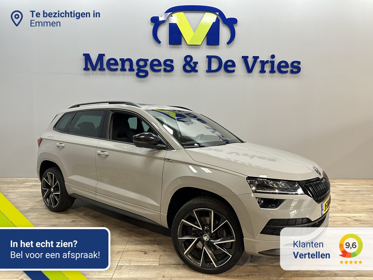 Skoda Karoq - 1.5 TSI ACT Sportline Business Airco ECC | Virtual | Panorama | Adaptive Cruise | Canton | - AutoWereld.nl