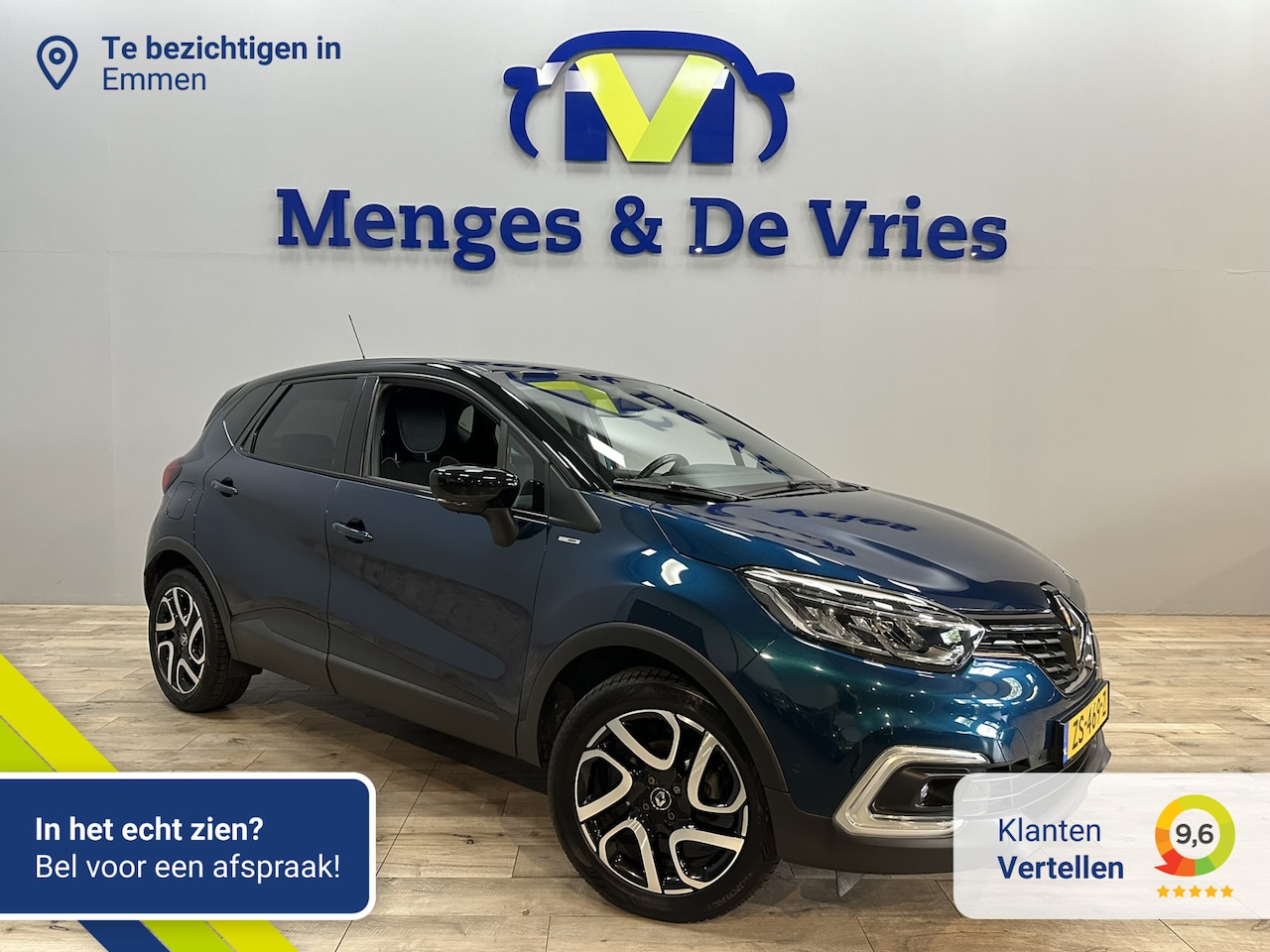 Renault Captur - 0.9 TCe Bose LED | Airco | Camera | Keyless | Navigatie | Bose | Cruise Control | Parkeerh - AutoWereld.nl