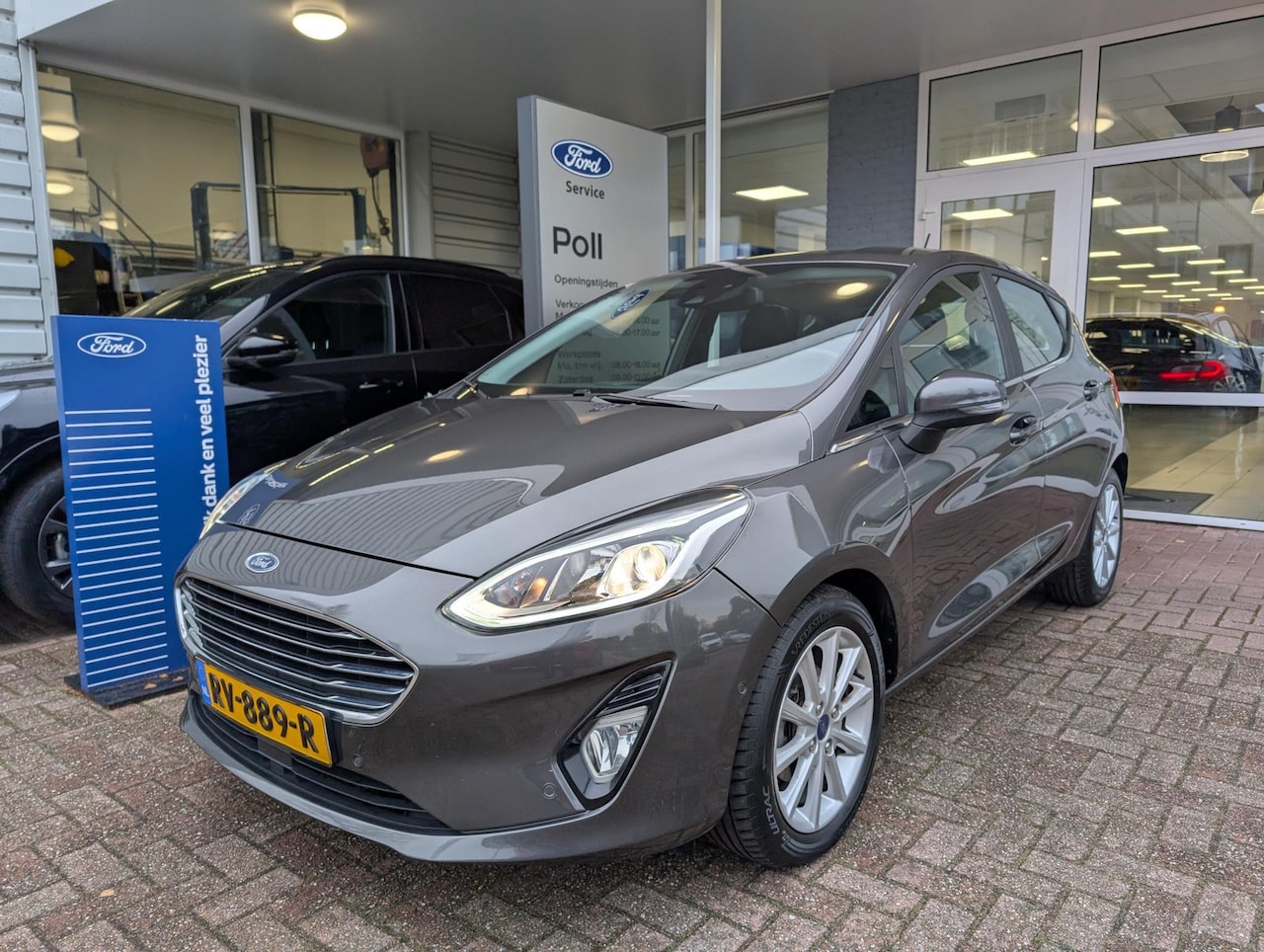 Ford Fiesta - 100pk EcoBoost Titanium B&O Navi Camera Adap Cruise Parking pack Voorruitverwarming Dealer - AutoWereld.nl