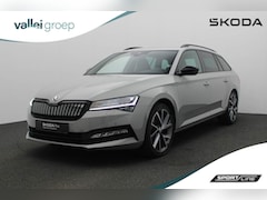 Skoda Superb Combi - 1.4 TSI 218PK DSG iV Sportline Business | Trekhaak | Matrix LED | Geheugenstoelen | Leder/