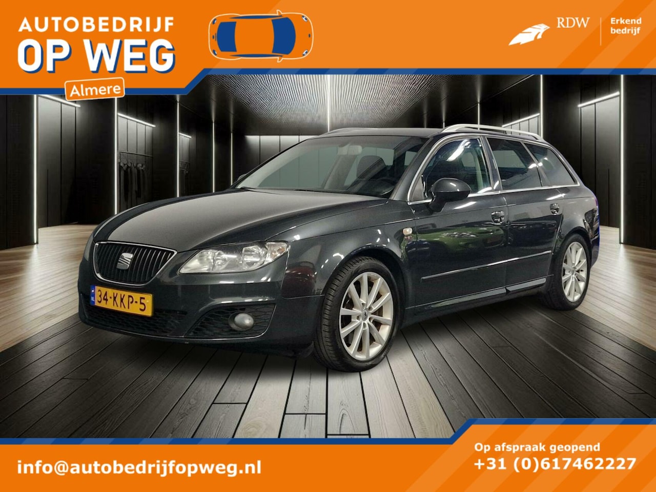 Seat Exeo ST - 2.0 TSI Sport | Leder | 200pk | Cruise | Leder - AutoWereld.nl