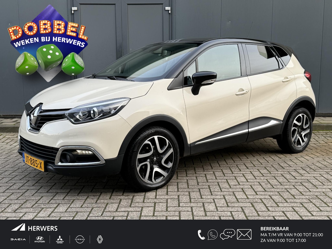 Renault Captur - 0.9 TCe Dynamique / Navigatie / Camera / Bluetooth / Airco / Cruise Control / Keyless Entr - AutoWereld.nl