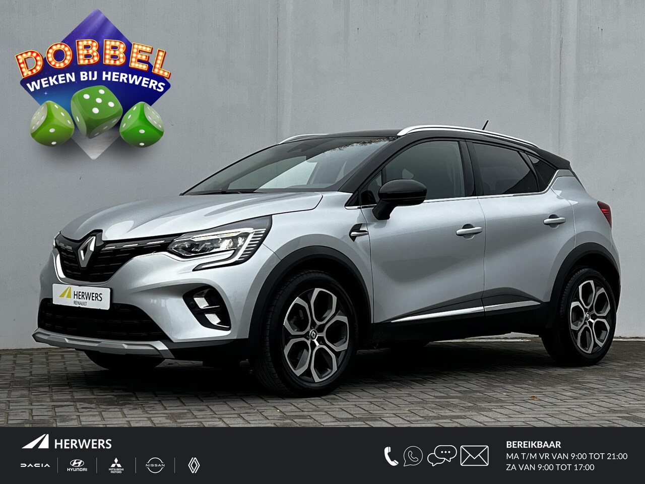 Renault Captur - 1.3 TCe 140 Intens Automaat / 1500kg Trekgewicht / Navigatie / Apple Carplay Android / - AutoWereld.nl