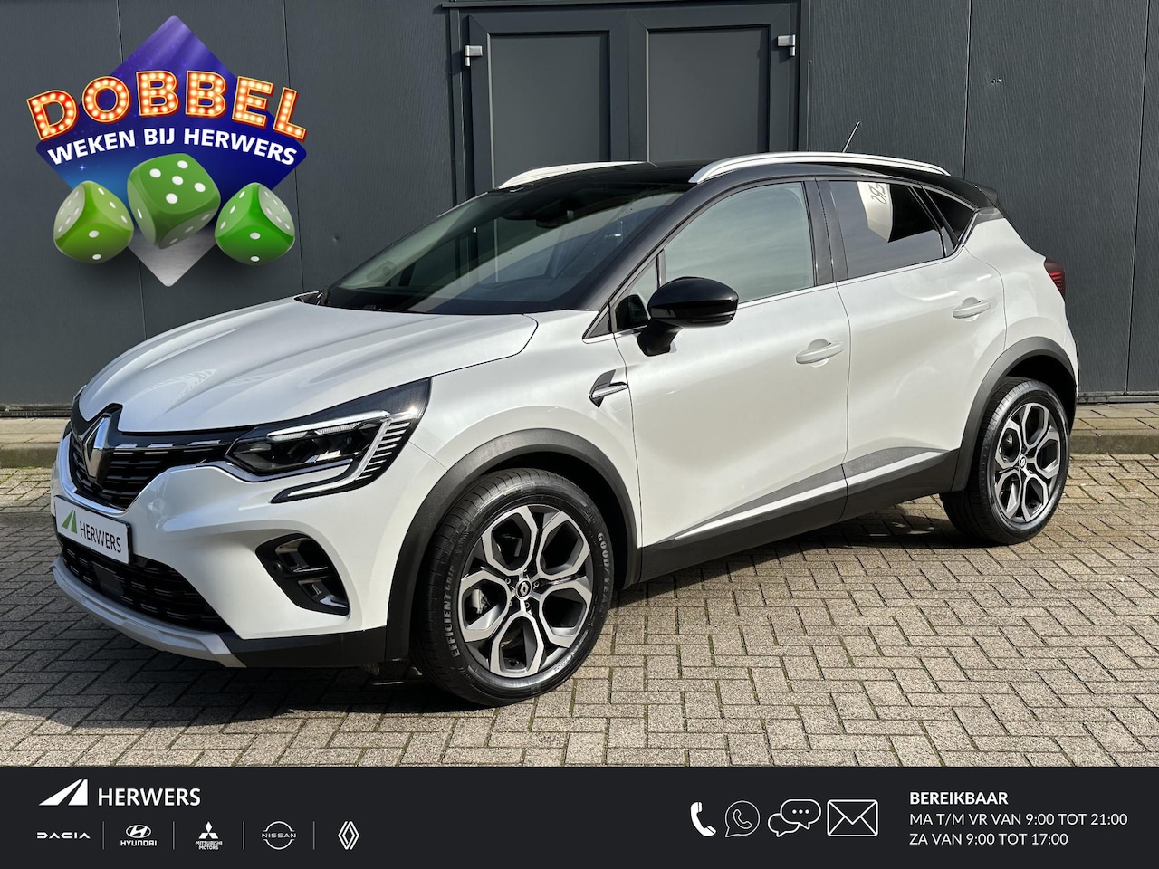 Renault Captur - 1.3 TCe 140 EDC Automaat Intens / 1500kg Trekgewicht / Navigatie / Android Auto/Apple Carp - AutoWereld.nl