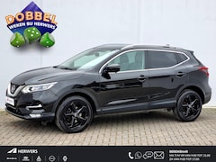 Nissan Qashqai - 1.3 DIG-T Tekna + Plus Automaat / 1500KG Trekgewicht / Panoramadak / Navigatie / Rondomzic