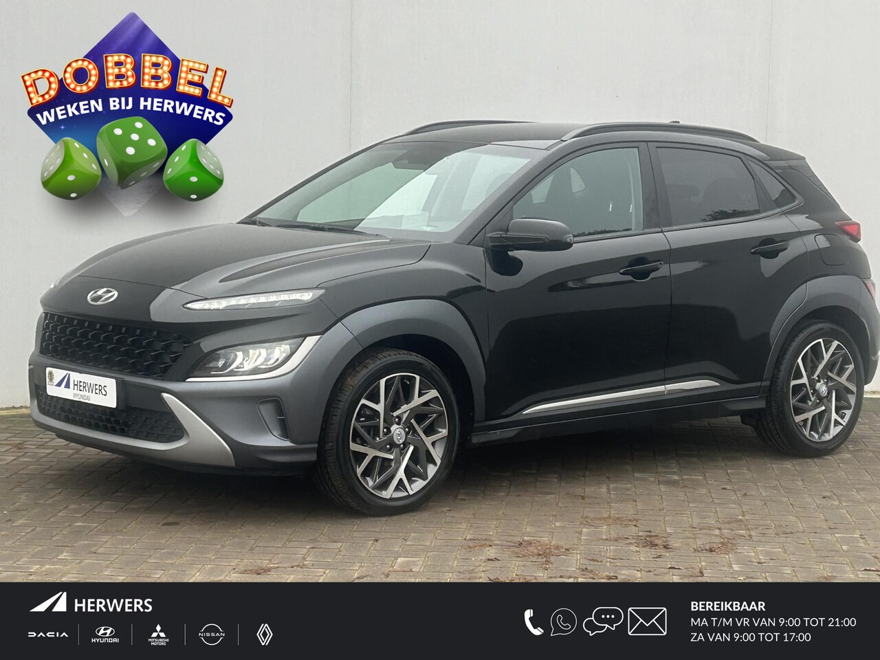 Hyundai Kona - 1.6 GDI HEV Comfort Smart Automaat / Navigatie / Camera / Android Auto/Apple Carplay / HUD - AutoWereld.nl