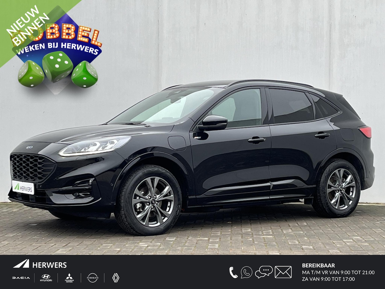 Ford Kuga - 2.5 PHEV ST-Line X Automaat / 1.500KG Trekgewicht / Adaptieve cruise control / Dodehoekdet - AutoWereld.nl