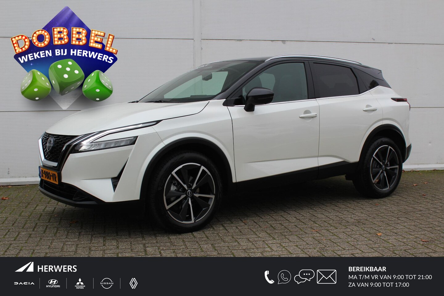 Nissan Qashqai - 1.3 MHEV Xtronic Tekna / Navigatie + Apple Carplay/Android Auto / Panoramadak / Keyless En - AutoWereld.nl