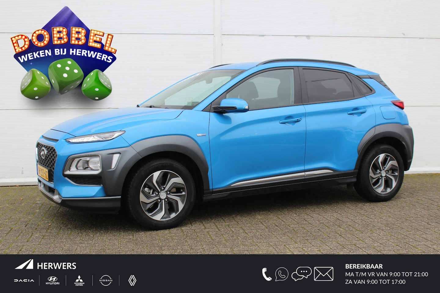 Hyundai Kona - 1.6 GDI HEV Fashion / Navigatie + Apple Carplay/Android Auto / Cruise Control Adaptief / K - AutoWereld.nl