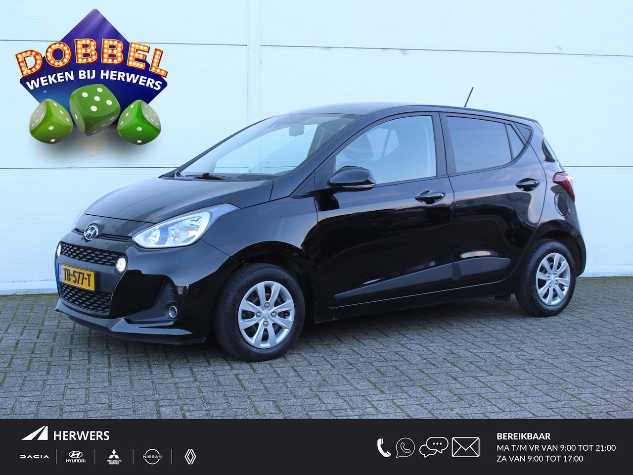 Hyundai i10 - 1.0i i-Premium / Dealer Onderhouden / Stoel- + Stuurverwarming / Climate Control / Navigat - AutoWereld.nl