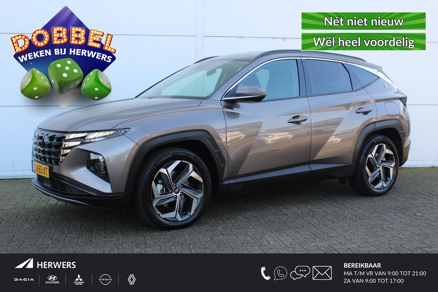 Hyundai Tucson - 1.6 T-GDI PHEV Comfort Smart 4WD / Trekhaak (1350 KG) / Navigatie + Apple Carplay/Android - AutoWereld.nl