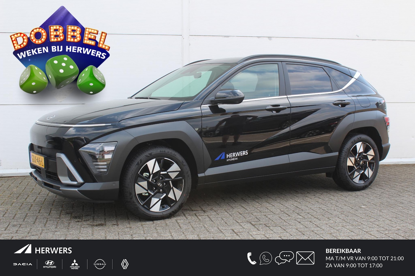 Hyundai Kona - 1.6 GDI HEV Premium / Lederen Bekleding / Bose / Navigatie + Apple Carplay/Android Auto / - AutoWereld.nl