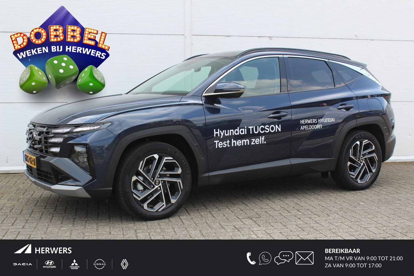 Hyundai Tucson - 1.6 T-GDI PHEV Premium Sky / Navigatie + Apple Carplay/Android Auto / Climate Control / Cr - AutoWereld.nl