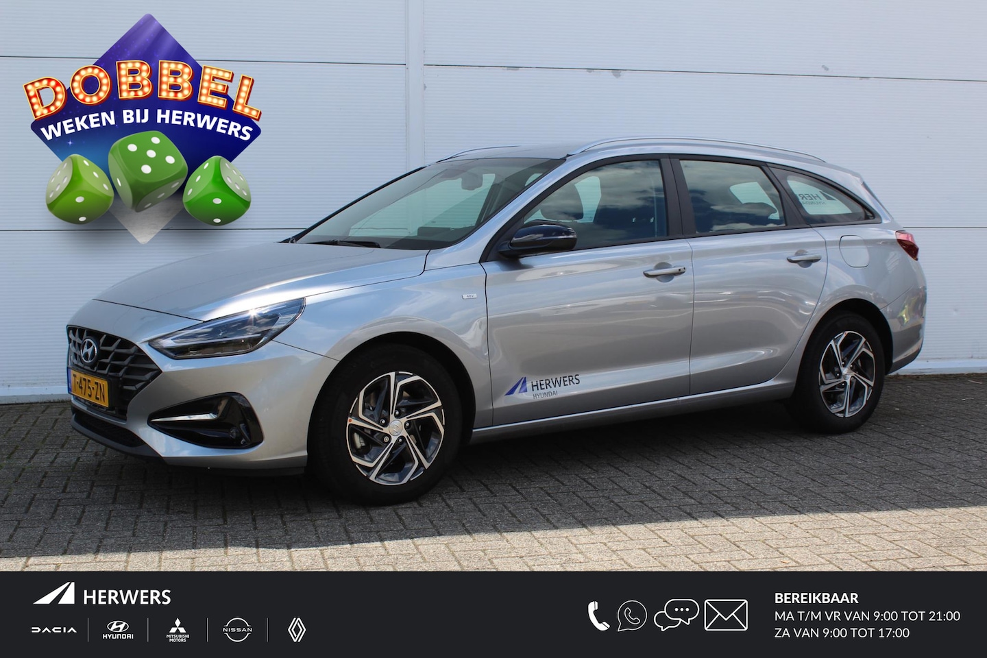 Hyundai i30 Wagon - 1.0 T-GDi Mild Hybride Comfort Smart / Navigatie + Apple Carplay/Android Auto / Climate Co - AutoWereld.nl